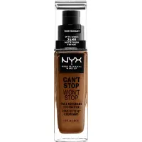 Nyx Facial make-up Foundation Can't Stop Won't Stop Foundation 31 Warm Mahogany