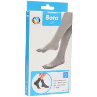 Bota Soft 5 Klassiek met Zilvergaren Zwart Maat 3 2 St TODO