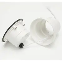 Fumagalli 1891 LED grondspot inbouwlamp Ceci 120-2L in zwart CCT, zwart, Kunststof, Modern, LED inbouwspot
