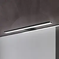 EBIR Wandlamp Pandora, zwart, Badkamer, Kunststof, Modern, Wandlamp