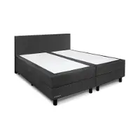 Beddenleeuw Boxspring Isabella Granietgrijs (Inari 96) 90x200 | Eenpersoons | Bed 90x200 |