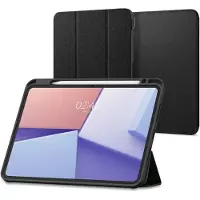 Spigen Urban Fit Bookcase voor de Apple iPad Pro 11 (2025) M5 / (2024) M4 - Zwart
