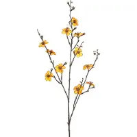 Huismerk Kunstbloem Blossom Glamour Spray Oker - 96 cm