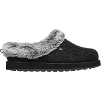 SKECHERS Keepsakes Ice Angel Polyester Dames Pantoffels In Antracietkleur