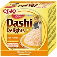 Ciao 6x Dashi Delights Kattenvoer Nat Chicken 70 Gr