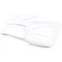 Libeco Hoeslaken California Optic White (Linnen)-140 x 200 cm