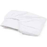 Libeco Hoeslaken Heritage White (Linnen)-160 x 200 cm