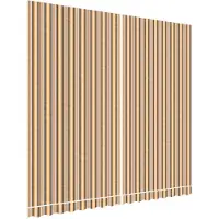 vidaXL Vervangingsdoek voor luifel 400x350 cm polyester oranje en zwart