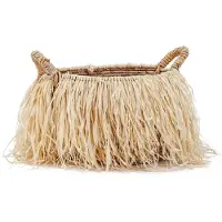 Bazar Bizar Raffia mand large