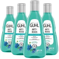 Guhl Shampoo Anti Roos - 4 x 250 ml - Voordeelverpakking