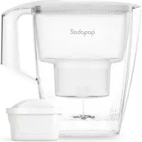 Sodapop 10029101 Waterfilter 3 l Wit, Transparant