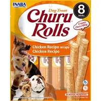 Inaba Churu Hondensnacks Rolls Chicken Wraps 8 X 20 Gr