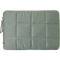 Selencia Puffy Laptop hoes 15-16 inch - Laptopsleeve - Sage Green