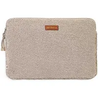 Selencia Teddy Laptophoes 13-14 inch - Laptopsleeve - Sand