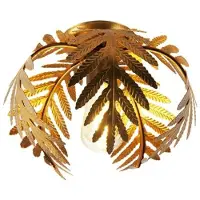 QAZQA Vintage smart plafondlamp goud 24 cm incl. WiFi ST64 - Botanica