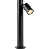 QAZQA Smart buitenlamp zwart 45 cm verstelbaar incl. Wifi GU10 - Solo