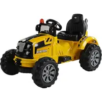 Vrooomy Elektrische Tractor 12V Geel