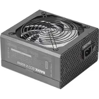 Tacens RADIX ECO X 650, 650 W, 200 - 240 V, 50 - 60 Hz, Actief, 87%, Overstroombeveiliging, Overbelastingsbeveiliging, Overspanningsbeveiliging, Kortsluitbeveiliging, Onderspanningsbeveiliging