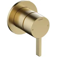 Hotbath Ace AC131EXT afbouwdeel inbouw mengkraan geborsteld messing PVD