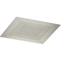 Hotbath ACE inbouw hoofddouche velvet 38x38cm nikkel geborsteld
