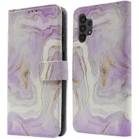 IMoshion Design Bookcase voor de Samsung Galaxy A13 (4G) - Purple Marble