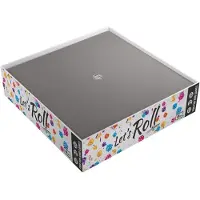 GameGenic Dice Tray Magnetic Square - Zwart / Grijs