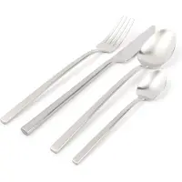 Article Sans Marque Salt en Pepper Bestekset - 16 delig - Mat Terno