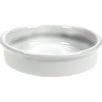 Cosy & Trendy 16x Creme brulee schaaltjes porselein wit 12 cm - Hapjes schaaltjes -