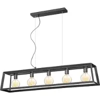 Home Sweet Home hanglamp Dito taps 5L - zwart