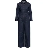 Queen Kerosin damesoverall in westernstijl van denim