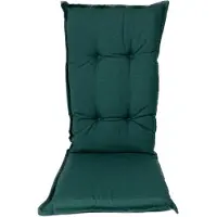 Madison Tuinstoelkussen hoge rug 50x123 cm Navy green