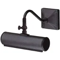 Elstead Lighting Schilderij verlichting Picture Lights zwart, 19 cm Lights, dimbaar, zwart, Woon-/ Eetkamer, metaal, Antiek, Wandlamp