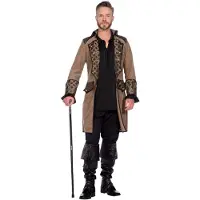 Coppens Jas piraat taupe luxe | Maat Xxl