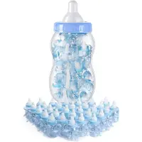 Mikamax Mega baby fles blauw - Babyshower