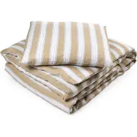 Libeco Dekbedovertrek Maora Stripe Linnen-200 x 200 cm