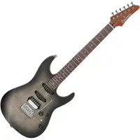 Ibanez Tqm2 Signature Tim Quayle Charcol Black Burst Flat