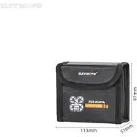 Sunnylife LiPo Safe Bag voor DJI Avata - 2 accu's