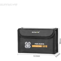 Sunnylife LiPo Safe Bag voor DJI Avata - 3 accu's