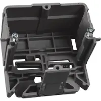 Hager GLS5510 Kabelgoot Apparaat-inbouwdoos (l x b) 71 mm x 64 mm Zwart 1 stuk(s)