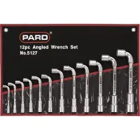 PARD Pijpsleutelset, foudraal, 12-delig
