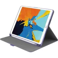 Cygnett TekView Slim Case voor iPad 10,2" (2019) apparaten met Apple Pencil houder - Lila/Paars (iPad), Tablethoes, Paars