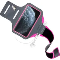 Mobiparts Comfort iPhone 11 Pro Max Sportband Roze