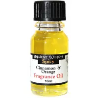 Ancient Wisdom Geurolie voor Aroma Diffuser - Kaneel & Sinaasappel - 10ml - Aroma Olie - Huisparfum - Geurverspreider - Geuroliën