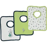 Bianco Blu Babies Slabber - 3 stuks - Blauw