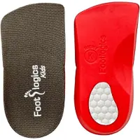 Footlogics Kids inlegzool – Geschikt voor hakken, van kunststof – 3/4 corrigerende inlegzool voor kinderen in de groei – K 32/34