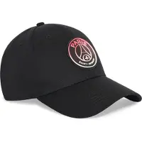 Paris Saint Germain PSG logo cap zwart - Officieel PSG product - Paris Saint-Germain pet - 58 cm
