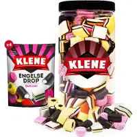 Klene Engelse Drop - dropsnoep in herbruikbare bokaal - 1080g