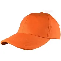 Benza - Katoenen Soft Brushed Cap - Pet - 5 Panel - Oranje