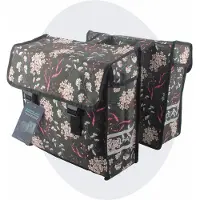 Voltano Dubbele Fietstas Pink Elegance - 38 Liter - Waterdicht Polyester