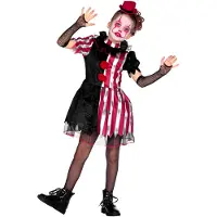 Wilbers Halloween clown jurk | Maat 164